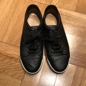 Rag & Bone Black Leather Sneakers